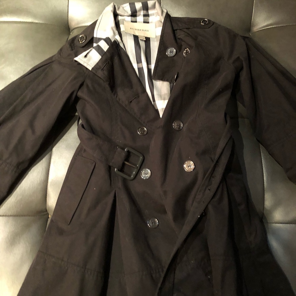 Burberry pea coat